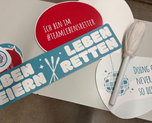 Material der Organisation