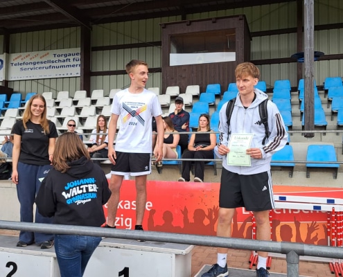 Sieger der Staffelläufe der 10. Klassen