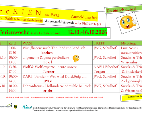 Ferienangebote