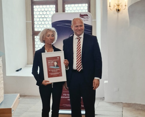 Frau Dr. Hönicke und Oberbürgermeister Herr Simon